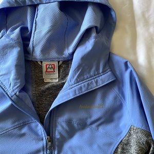 Avalanche light weight rain jacket with hood